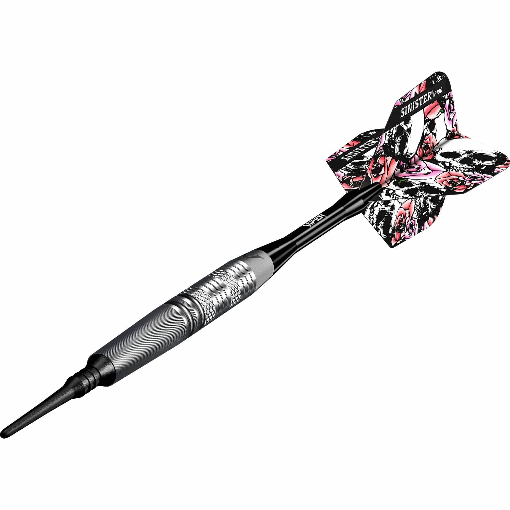 Viper Sinister Darts - Soft Tip - 95% - Sandblasted - S5 - Twin-Knurl - Image 3