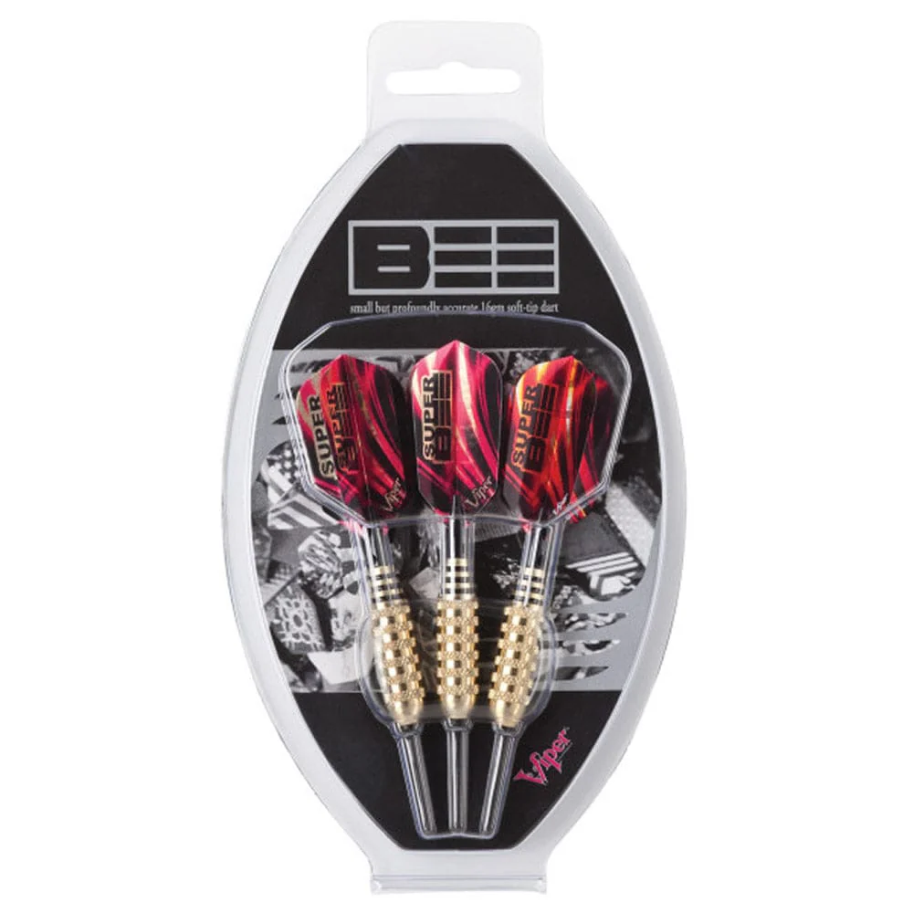 Viper Super Bee Darts - Soft Tip - Alloy - Knurled Rings - Gold - Image 5