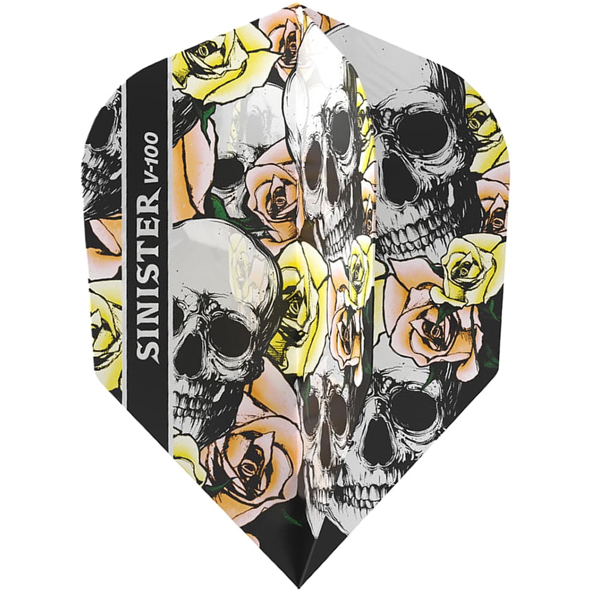 Viper V-100 Sinister Dart Flights - 100 Micron - Skulls - Std No2 - Image 3