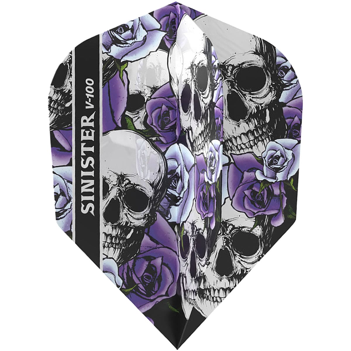 Viper V-100 Sinister Dart Flights - 100 Micron - Skulls - Std No2 - Image 5