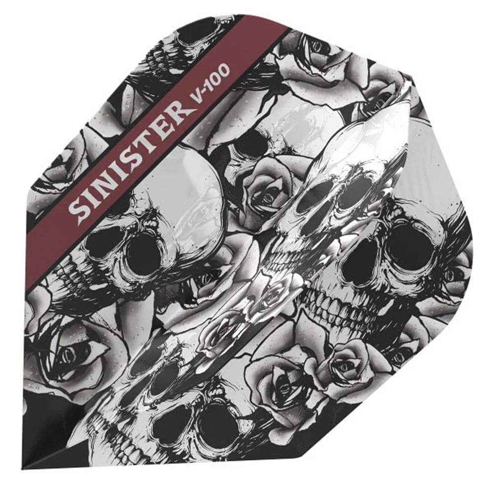 Viper V-100 Sinister Dart Flights - 100 Micron - Skulls - Std No2 - Image 7