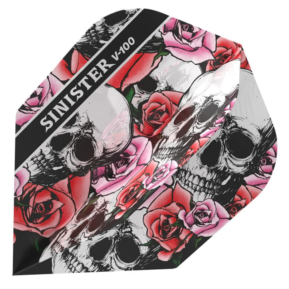 Viper V-100 Sinister Dart Flights - 100 Micron - Skulls - Std No2 - Image 9