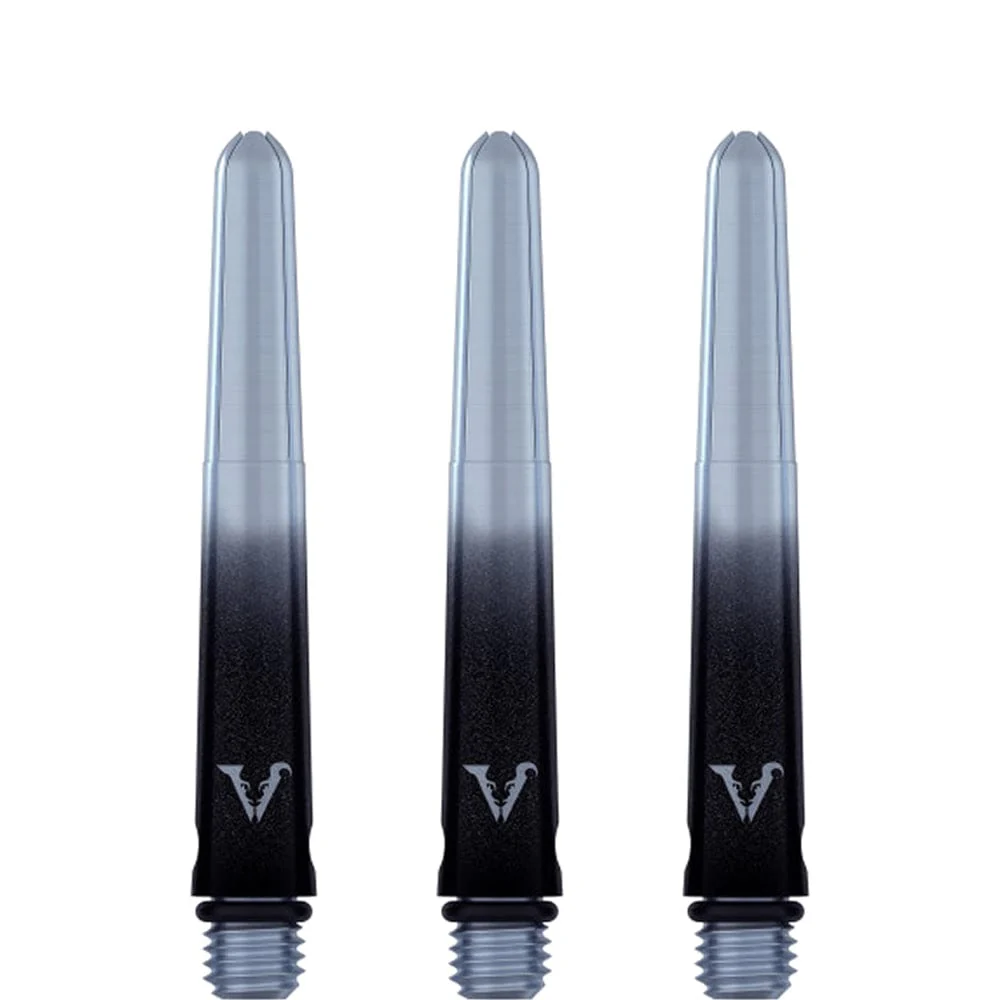Viper Viperlock Aluminium Dart Shafts - inc O-Rings and Locking Pin - Black & Silver - Image 3