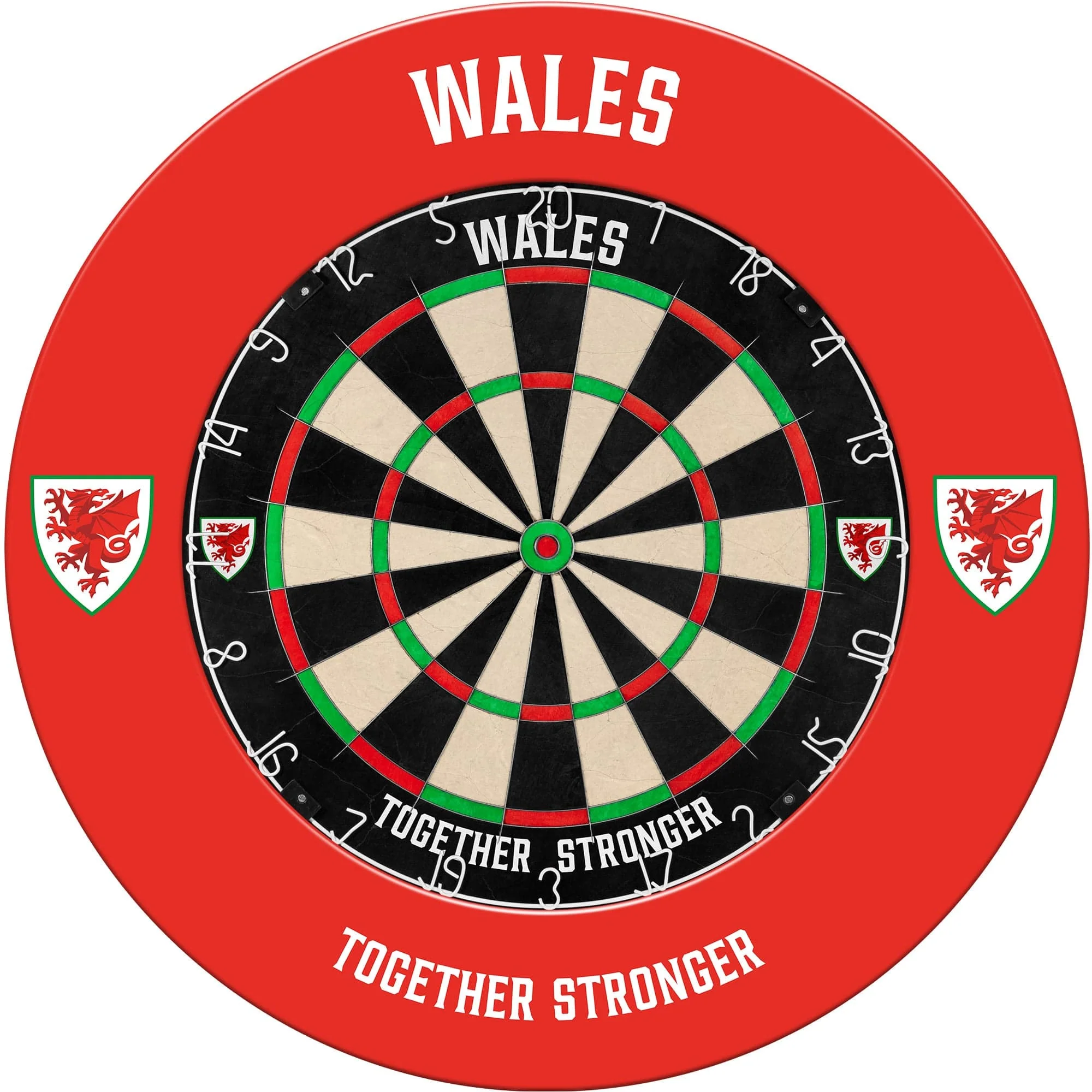 Wales FA - Dartboard Surround - Official Licensed - Welsh \ Cymru - S1 - Red - Wales - Image 2